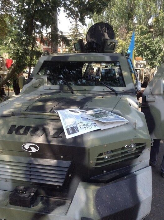 Нацгвардия получила на вооружение украинские мини-БТРы на базе Toyota. Фоторепортаж