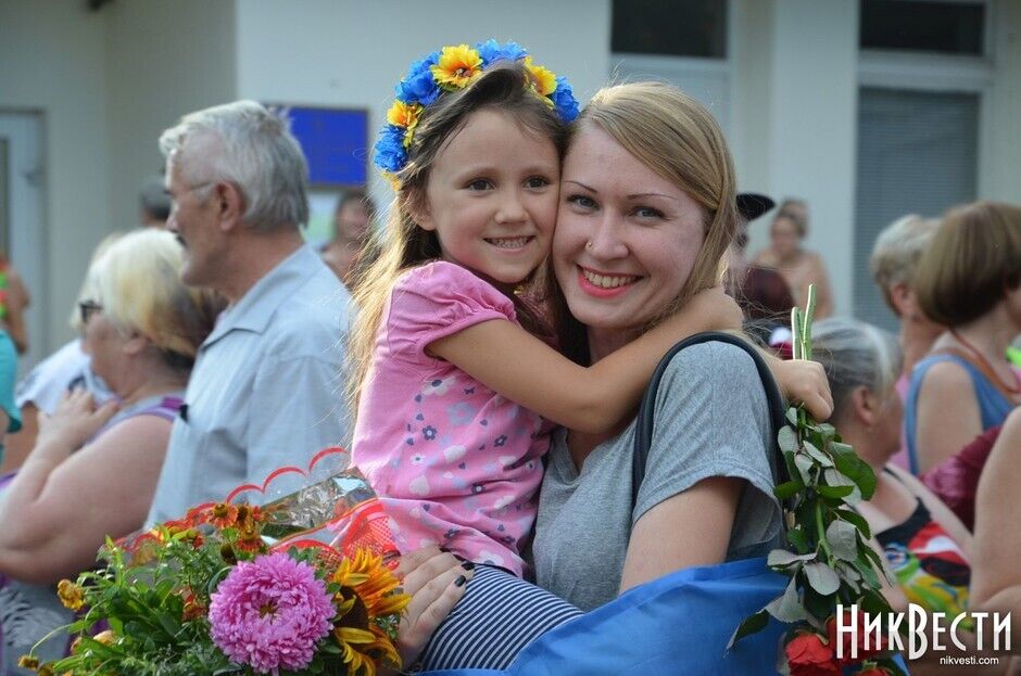 Как Николаев встречал десантников 79-й бригады. Фоторепортаж