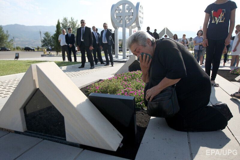 В Грузии почтили память погибших в войне с Россией. Фоторепортаж