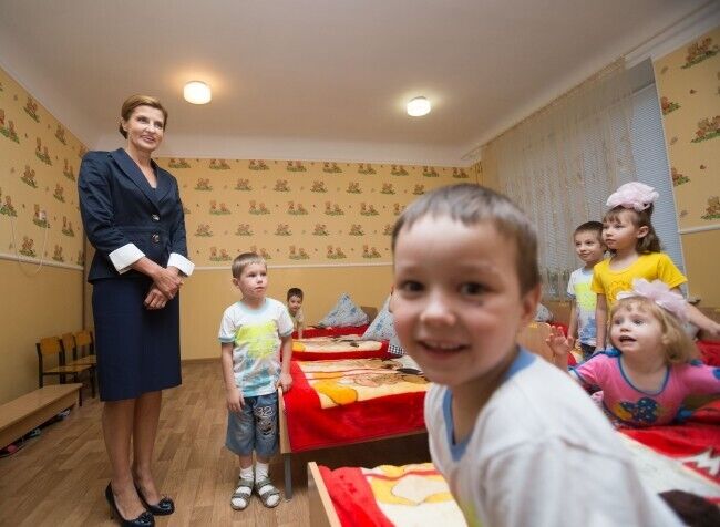 Марина Порошенко проведала детей в Харьковском реабилитационном центре. Фоторепортаж