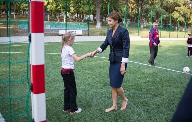 Марина Порошенко проведала детей в Харьковском реабилитационном центре. Фоторепортаж
