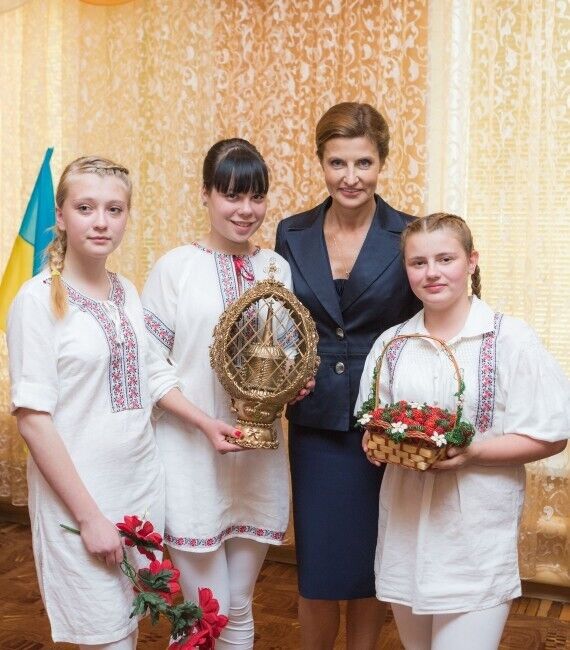 Марина Порошенко проведала детей в Харьковском реабилитационном центре. Фоторепортаж