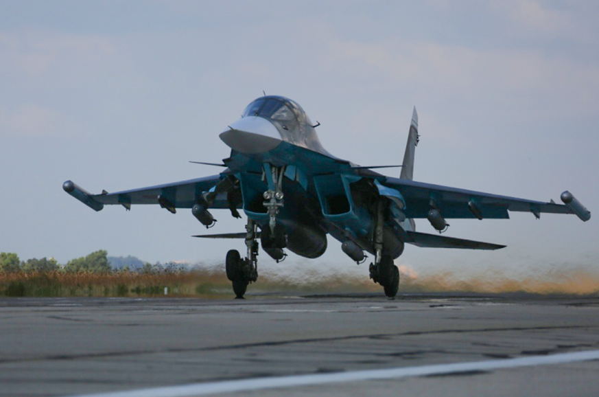 Минобороны РФ опубликовало снимки боевых вылетов своей авиации в Сирии. Фоторепортаж