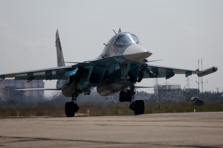 Минобороны РФ опубликовало снимки боевых вылетов своей авиации в Сирии. Фоторепортаж