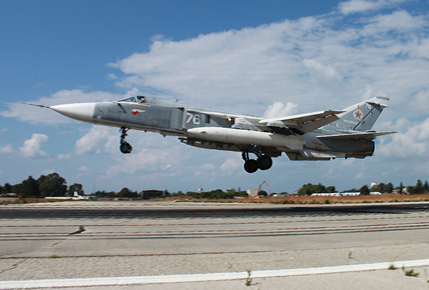 Минобороны РФ опубликовало снимки боевых вылетов своей авиации в Сирии. Фоторепортаж