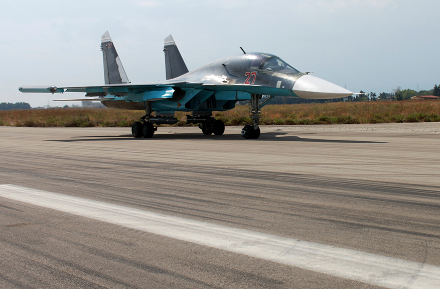 Минобороны РФ опубликовало снимки боевых вылетов своей авиации в Сирии. Фоторепортаж