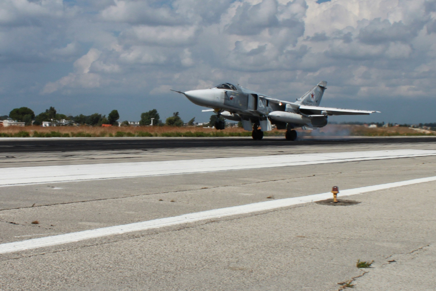 Минобороны РФ опубликовало снимки боевых вылетов своей авиации в Сирии. Фоторепортаж