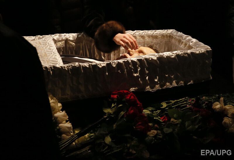 В Москве прощались с Борисом Немцовым. Фоторепортаж