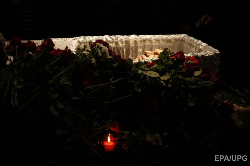 В Москве прощались с Борисом Немцовым. Фоторепортаж