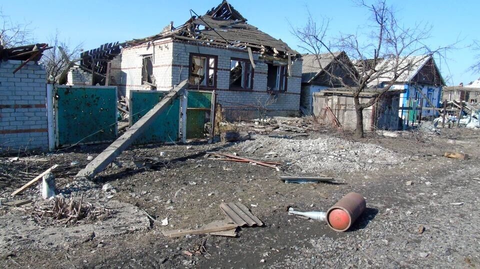 Разрушенное Никишино под контролем боевиков. Фоторепортаж