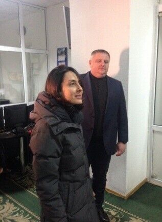 Глава Нацполиции патрулировала столицу в новогоднюю ночь. Фоторепортаж