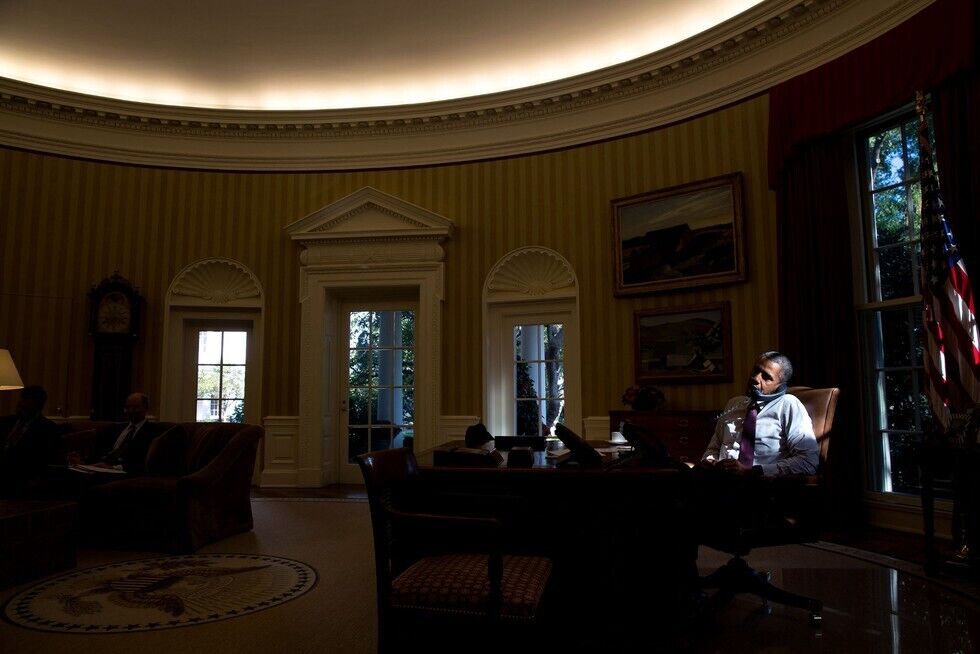 Белый дом опубликовал лучшие снимки Обамы прошедшего года. Фоторепортаж