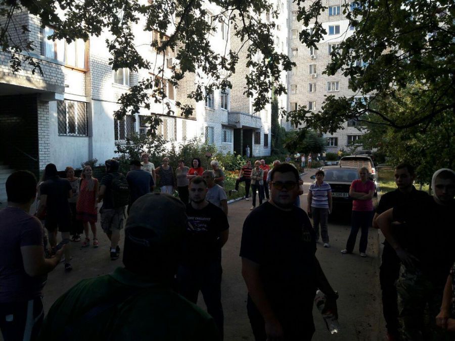В Святошинском районе Киева повторно вспыхнул конфликт из-за стройки