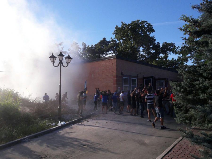 В Святошинском районе Киева повторно вспыхнул конфликт из-за стройки