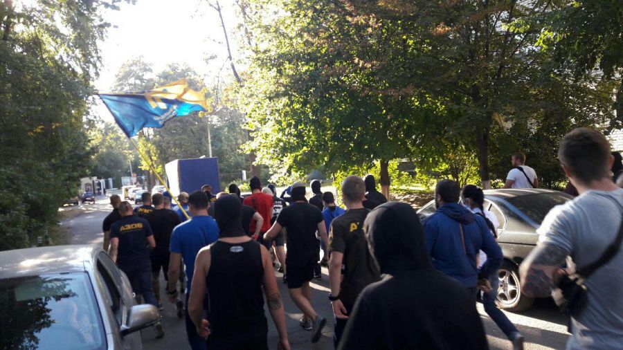 В Святошинском районе Киева повторно вспыхнул конфликт из-за стройки