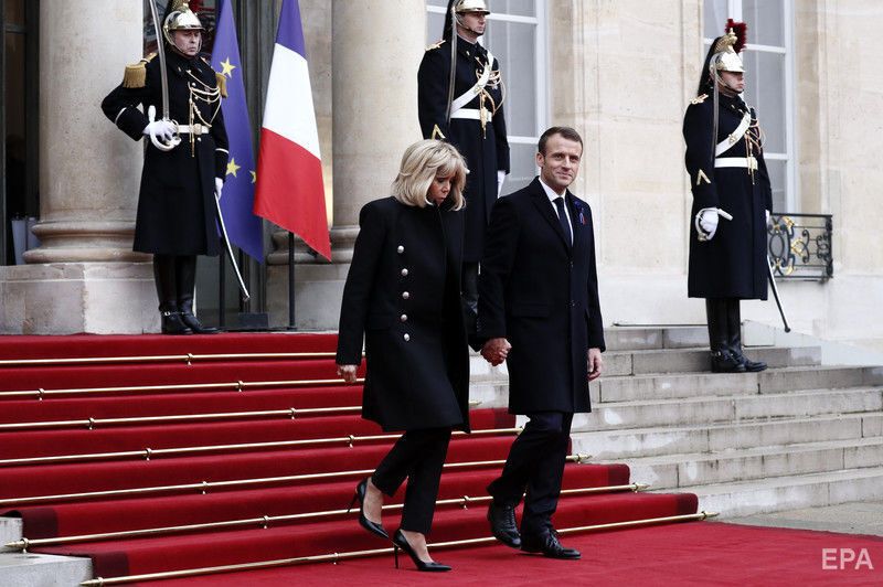 В Париже на годовщину завершения Первой мировой войны собрались лидеры стран мира. Фоторепортаж