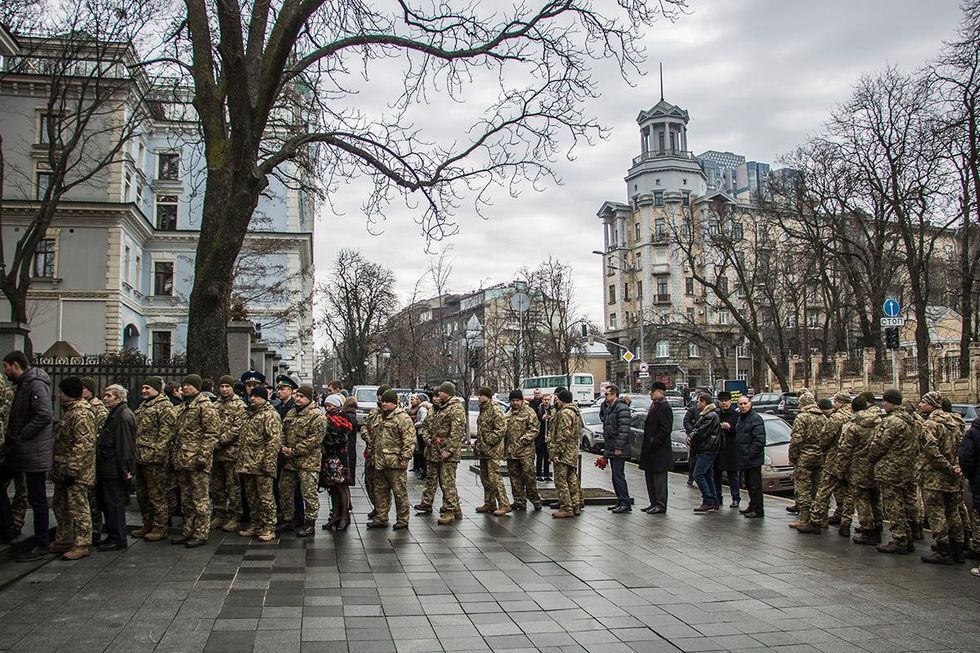 У Києві попрощалися з Каденюком. Фоторепортаж