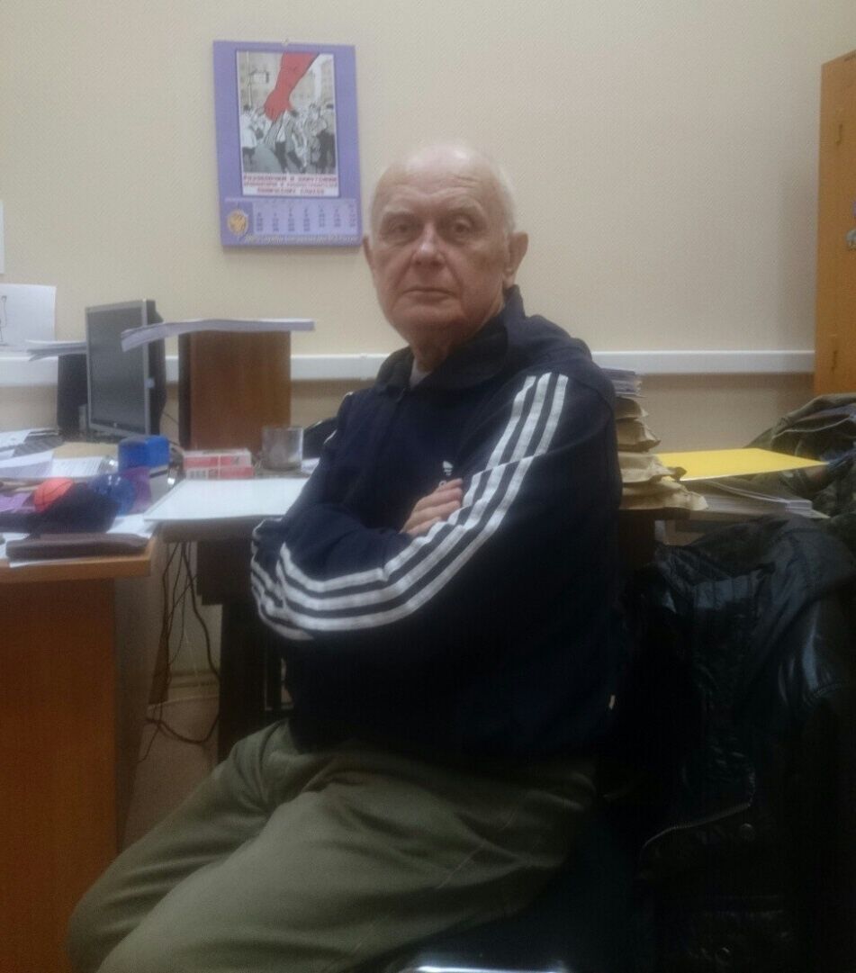 Солошенко в кабинете у следователя осенью 2014 года.&nbsp;Фото из семейного архива