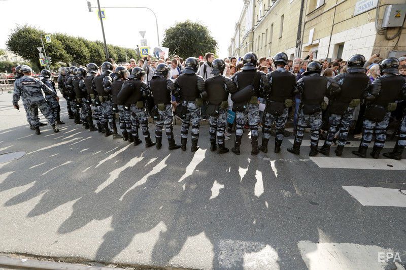 У Росії відбулися акції протесту проти підвищення пенсійного віку. Фоторепортаж