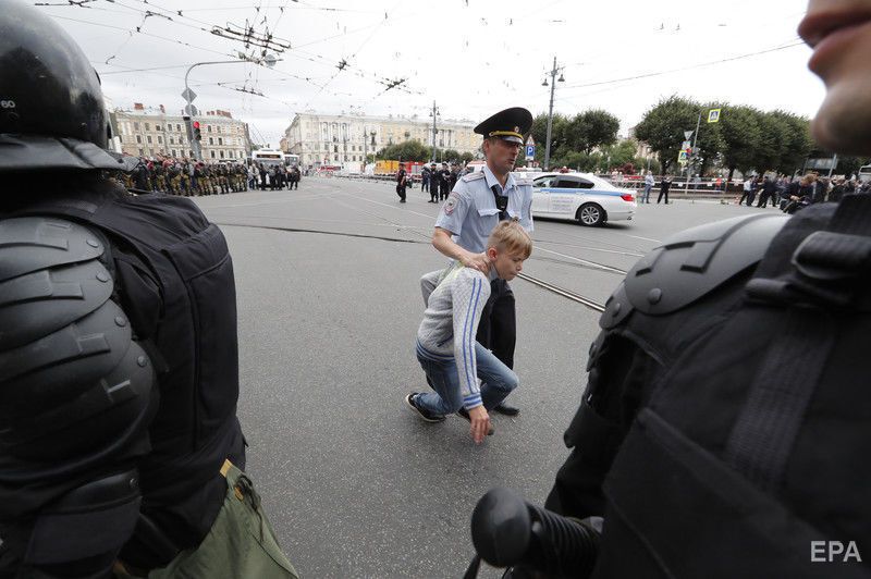 У Росії відбулися акції протесту проти підвищення пенсійного віку. Фоторепортаж