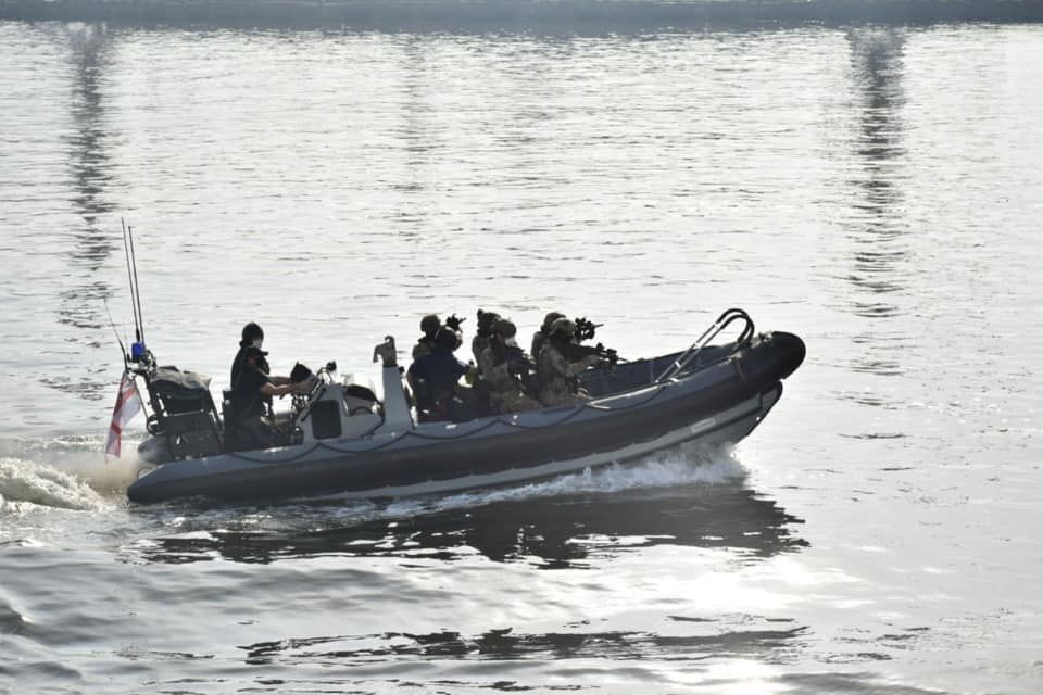 Морські спецпризначенці України провели тренування на есмінці Великобританії. Фоторепортаж