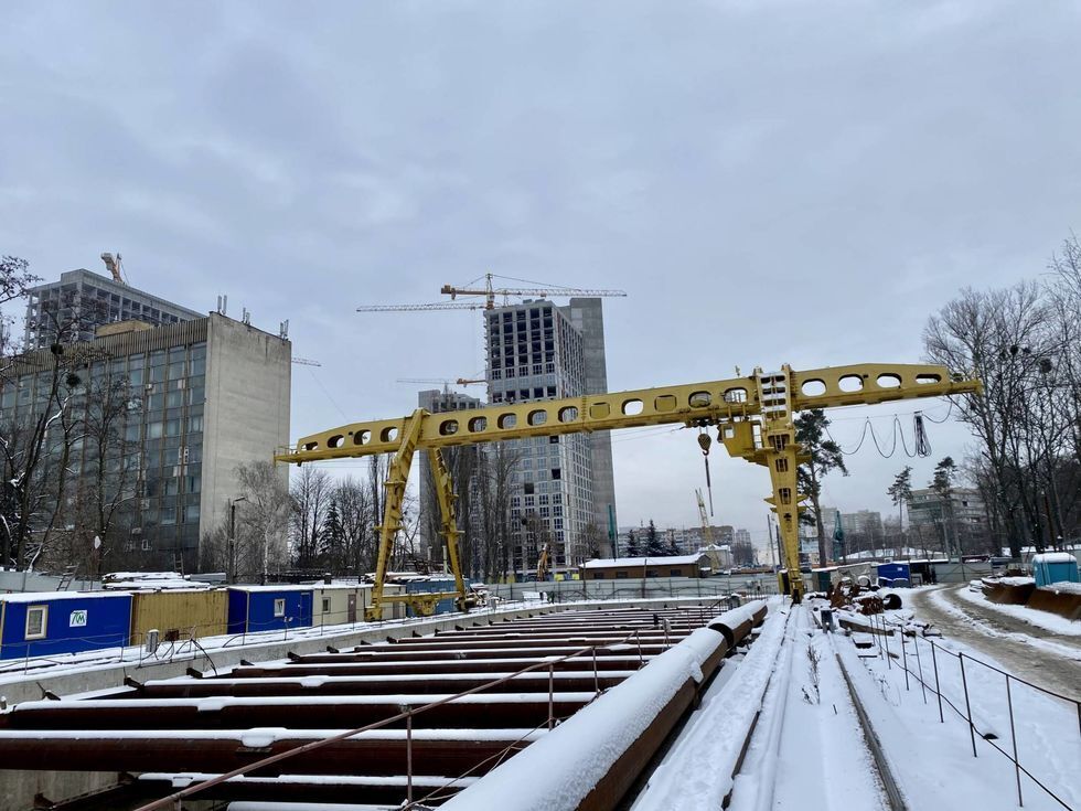 У напрямку майбутньої станції метро ''Сирець'' у Києві проклали вже більш ніж половину тунелю