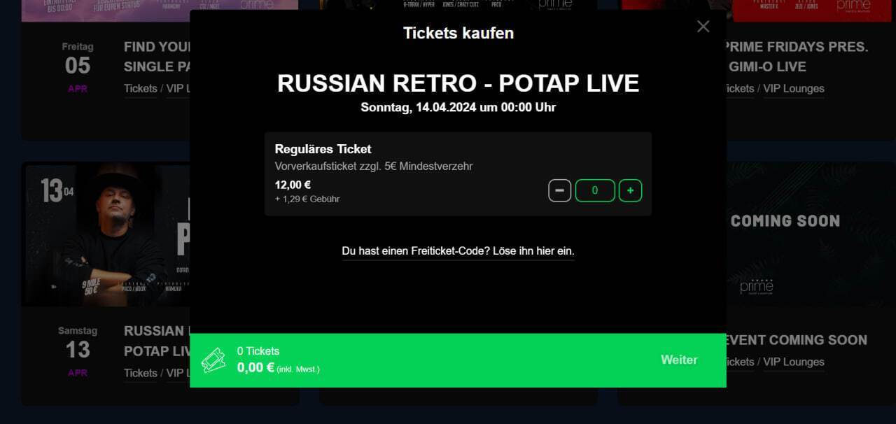 ''А у нас все пучком''. Потап, який покинув Україну, заспіває в німецькому нічному клубі з програмою Russian Retro. Артист приховує цей концерт