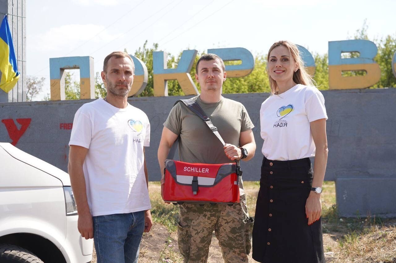 Оборудование для стабпунктов и Mavic для военных: БФ молодежной инициативы ''Надія'' работает на Донбассе