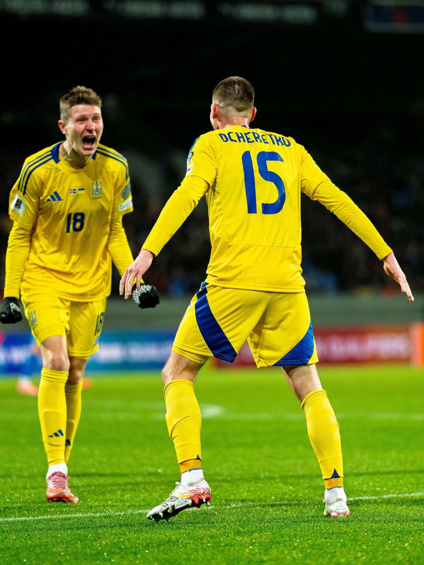 Гольова феєрія в Ісландії. Україна в матчі з вісьмома голами вперше перемогла у відборі на ЧС 2026. Фото