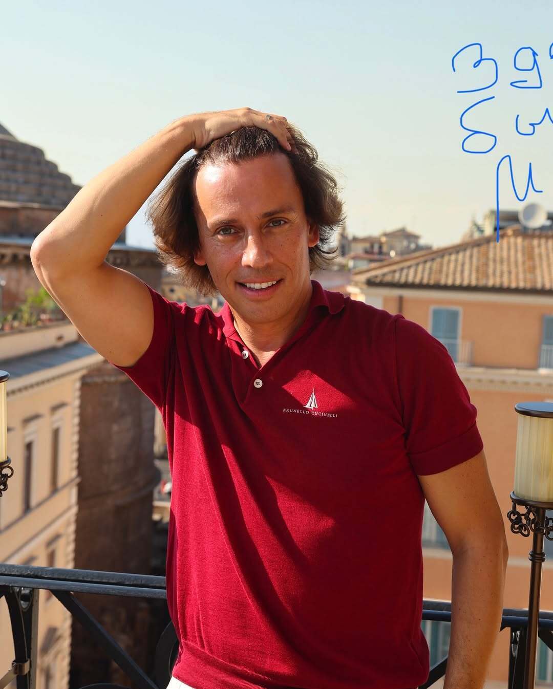 Галкин показал свою римскую фотосессию