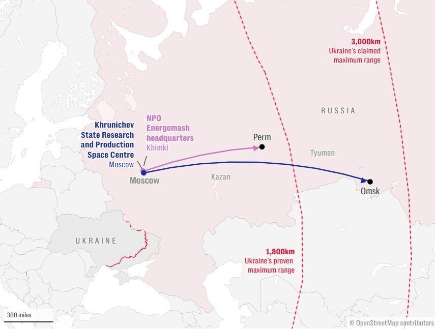 Удари України змусили РФ перенести ракетні заводи вглиб країни – The Telegraph