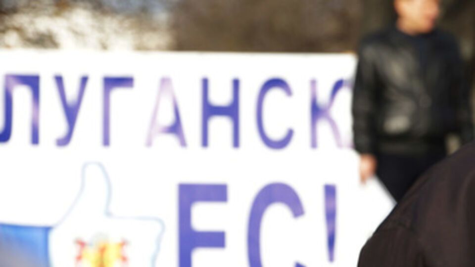 Евромитинг в Луганске, 24 ноября 2013 года