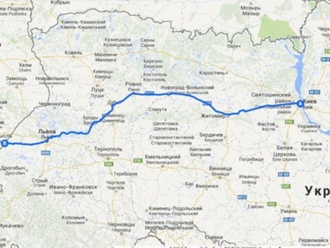 Карта живой цепи