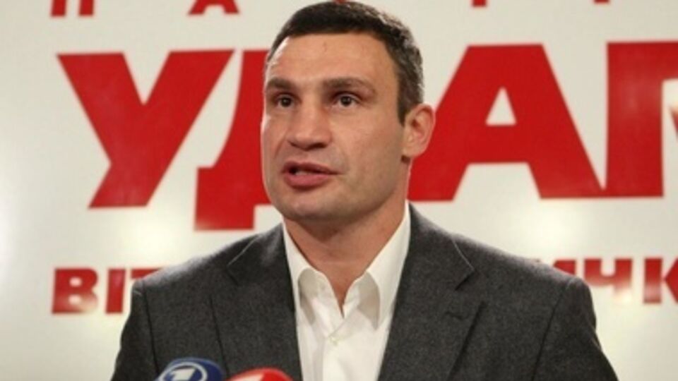 Кличко очертил планы оппозиции