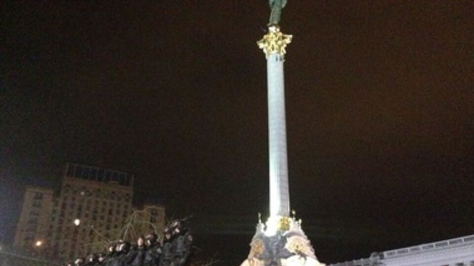 В разгоне участвовали силовики не из Киева