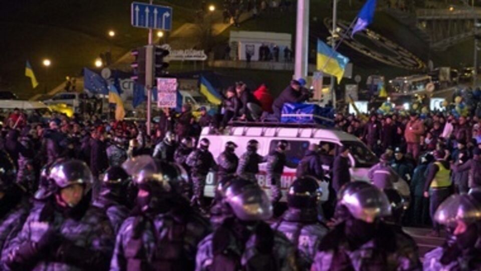 Силовики на Евромайдане в Киеве