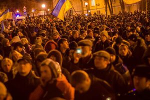 Первая ночь на Михайловской. Фоторепортаж
