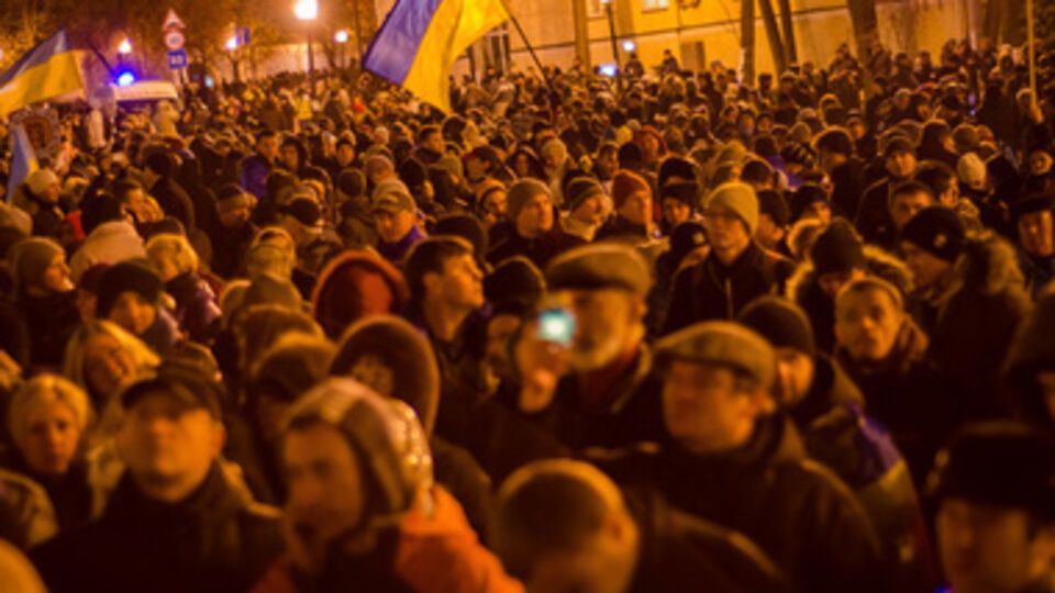 Первая ночь на Михайловской. Фоторепортаж