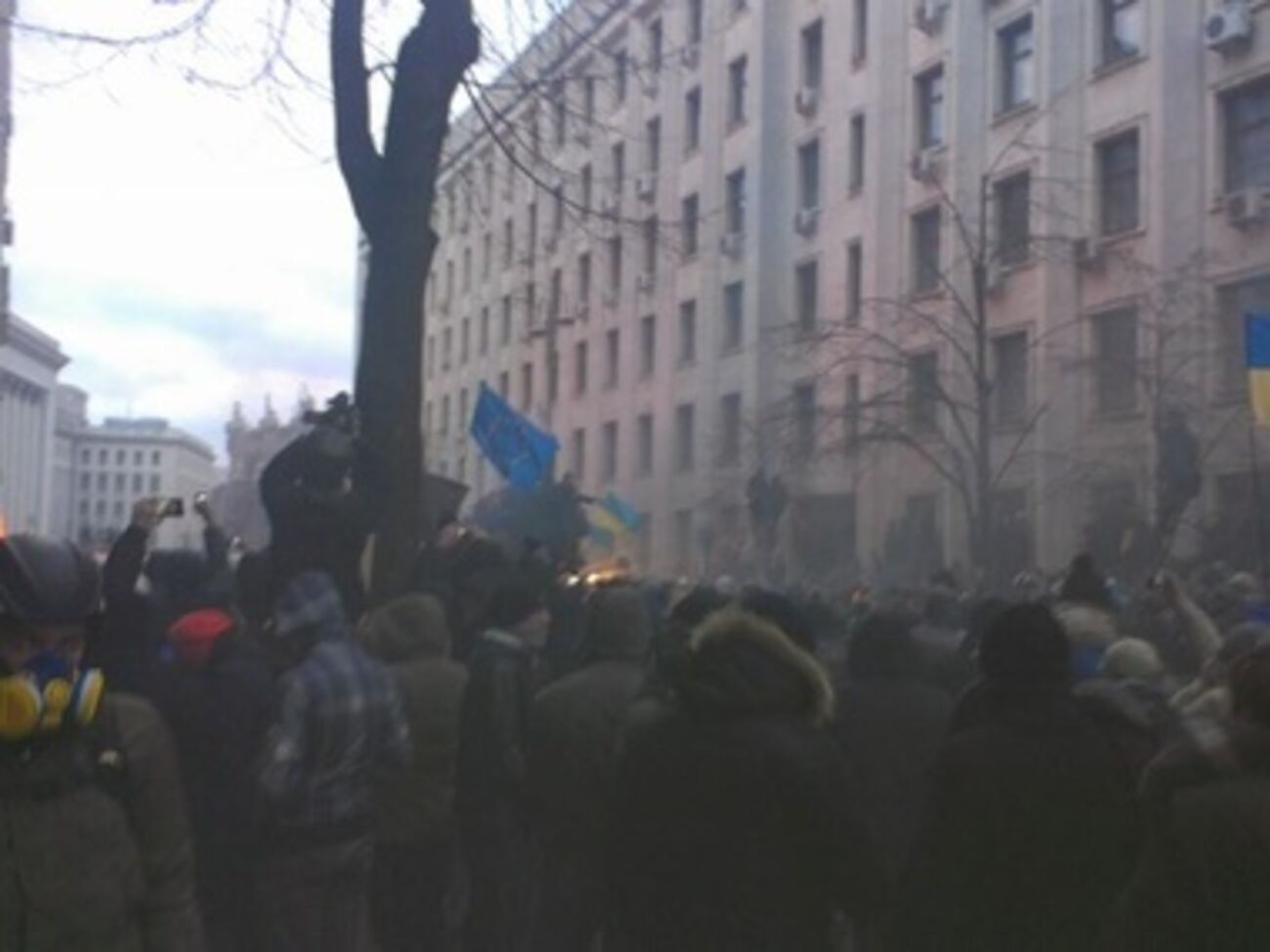 Столкновения на Банковой