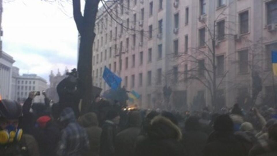 Столкновения на Банковой