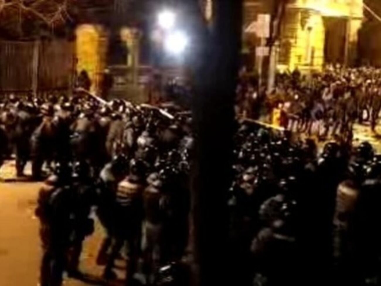 Столкновения на Банковой