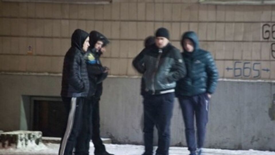 Тревожная ночь в Киеве. Фоторепортаж