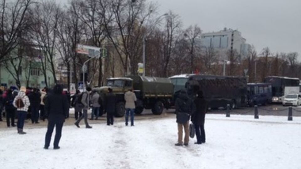 Машины с "Тигром" в Киеве