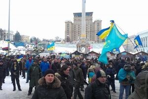 Евромайдан готовится отстоять свою территорию