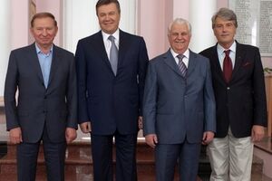 Кучма, Янукович, Кравчук, Ющенко