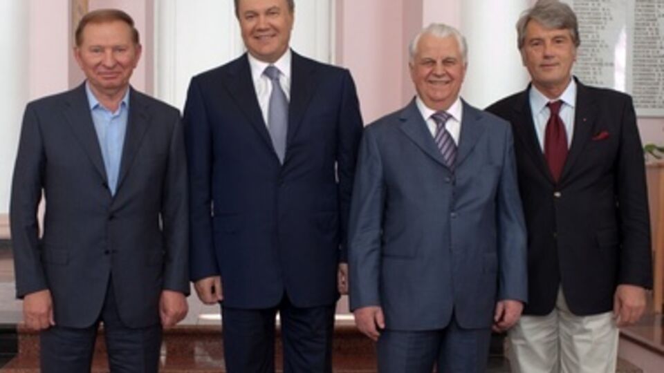 Кучма, Янукович, Кравчук, Ющенко