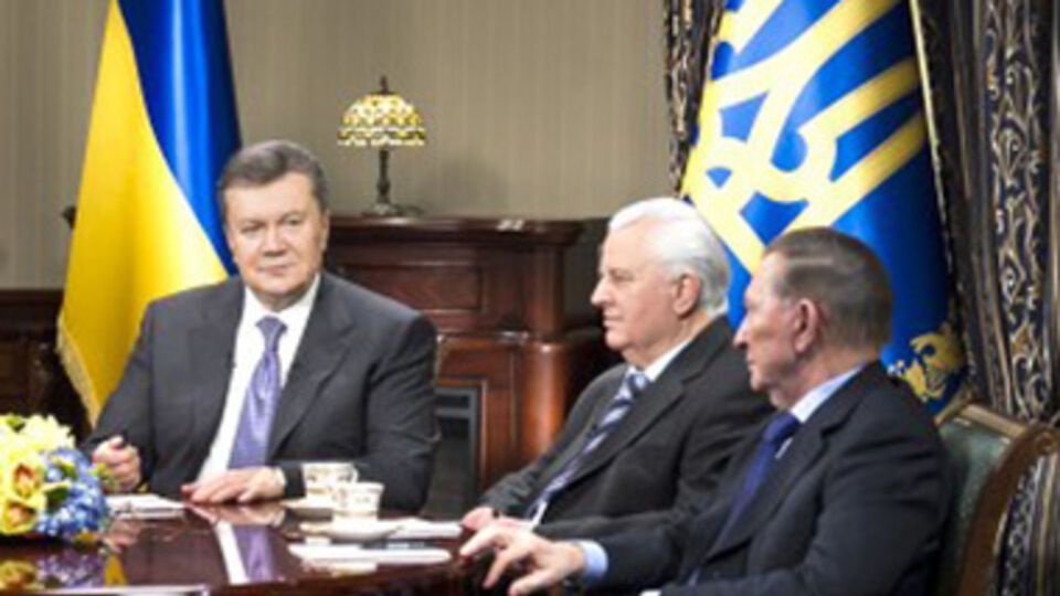 Янукович, Кравчук и Кучма