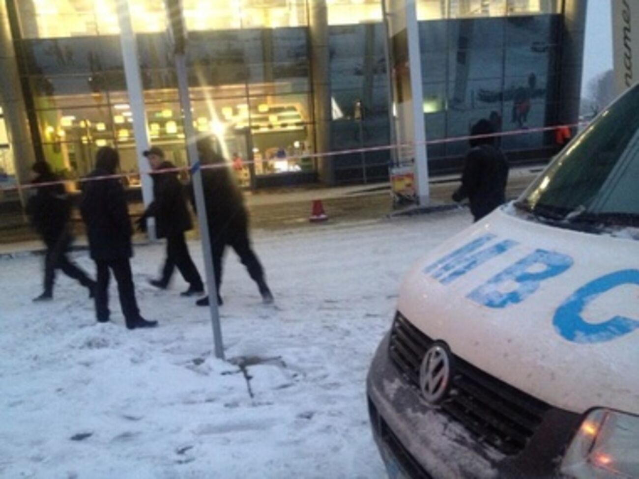 Милиция не обнаружила взрывчатки в аэропорту Жуляны