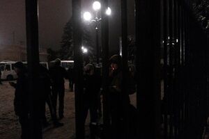 Митинг ПР возле Рады