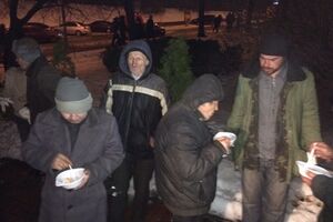 Бомжи на Евромайдане